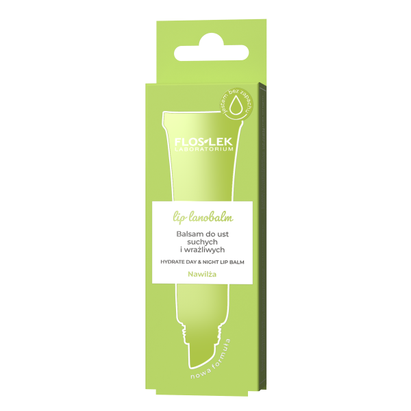 LIP LANOBALM Balzám na suché a citlivé rty 12 g – Floslek