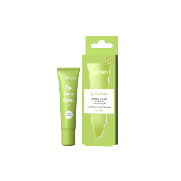 LIP LANOBALM Balzám na suché a citlivé rty 12 g – Floslek