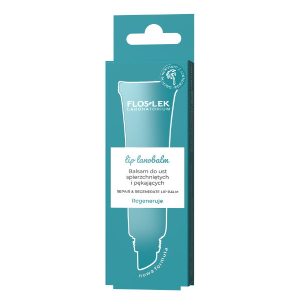 LIP LANOBALM Balzám na popraskané a rozpraskané rty 12 g – Floslek