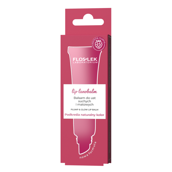 LIP LANOBALM Balzám na suché a matné rty 12 g – Floslek