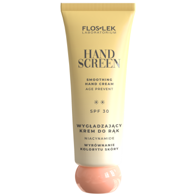 Wygładzający krem do rąk SPF 30  wyrównanie kolorytu skóry 40 ml HAND SCREEN - Floslek
