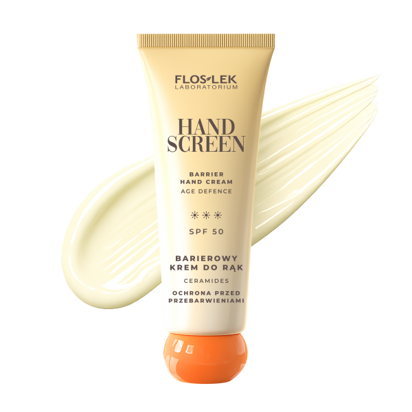 Barierowy krem do rąk SPF 50 ochrona przed przebarwieniami 40 ml - Floslek