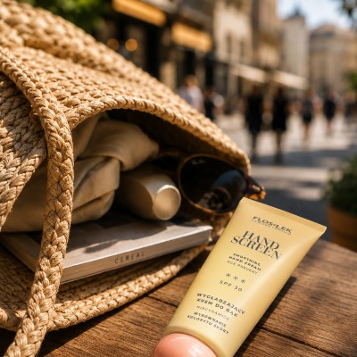 Wygładzający krem do rąk SPF 30  wyrównanie kolorytu skóry 40 ml HAND SCREEN - Floslek