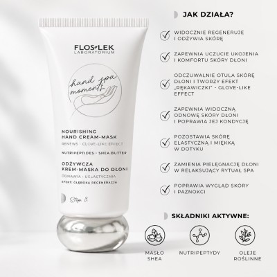 Odżywcza krem-maska do dłoni 70 ml - Floslek