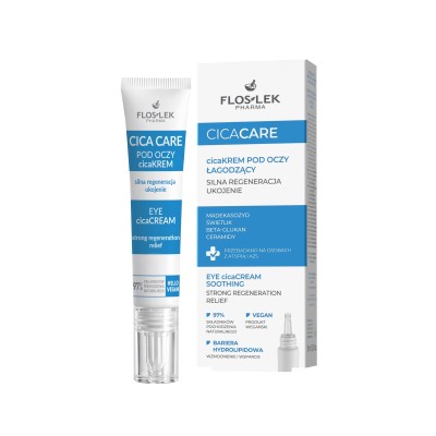 CICA CARE Cicakrem pod oczy łagodzący 15 ml - Floslek