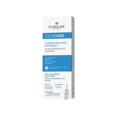 CICA CARE Cicakrem pod oczy łagodzący 15 ml - Floslek