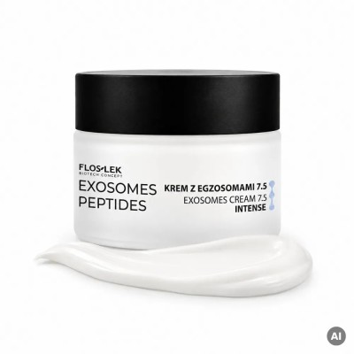 Gesichtscreme mit Exosomen zur Erhöhung der Hautdichte 50 ml - Floslek