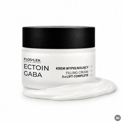Krem wypełniający do twarzy 3× LIFT COMPLETE 50 ml ECTOIN GABA - Floslek