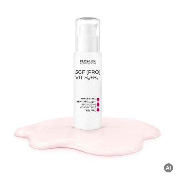 Koncentrat rewitalizujący do twarzy REVIVAL 30 ml 5GF [PRO] VIT B12+B9 - Floslek