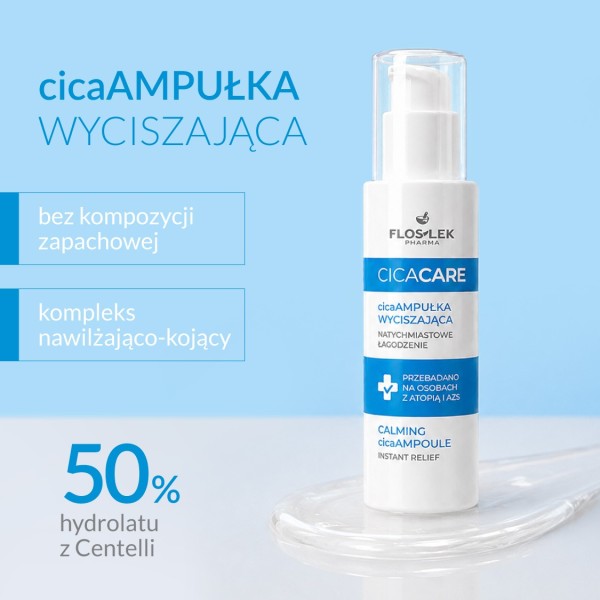 CICA CARE Cicaampułka wyciszająca 30 ml - Floslek