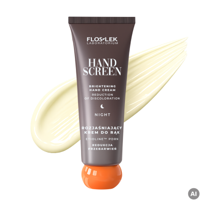 Rozjaśniający krem do rąk redukcja przebarwień 40 ml HAND SCREEN - Floslek