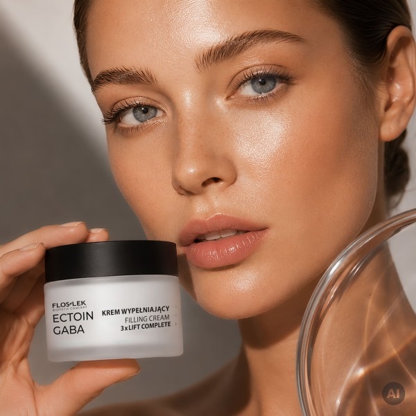 3× LIFT COMPLETE Vyplňující krém na obličej 50 ml ECTOIN GABA - Floslek