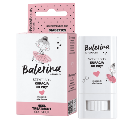 BALERINA SOS Stick Fersenbehandlung Harnstoff Allantoin FLOSLEK