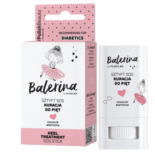 BALERINA SOS スティックヒールトリートメント 尿素 アラントイン フロスレック