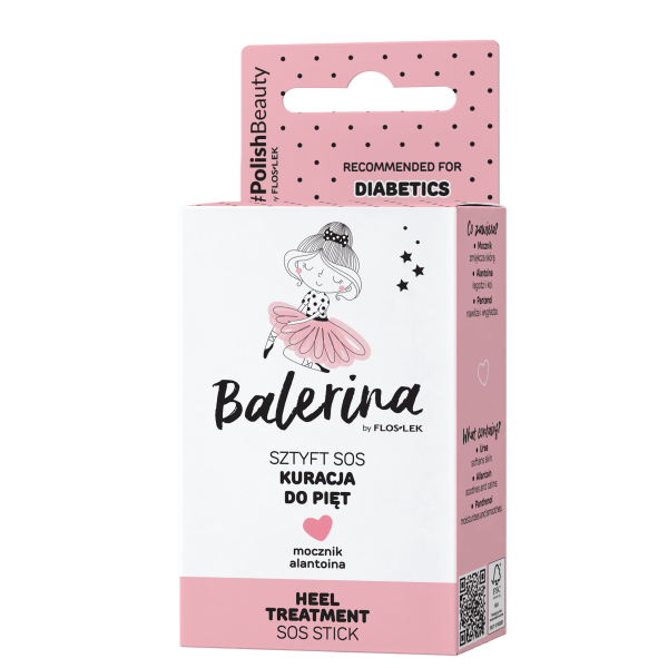 BALERINA SOS Stick Fersenbehandlung Harnstoff Allantoin FLOSLEK