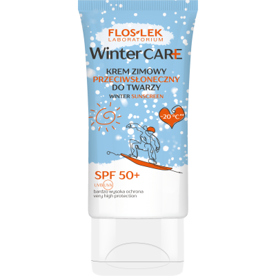 WINTER CARE Krem zimowy przeciwsłoneczny do twarzy SPF 50+ 30 ml - Floslek