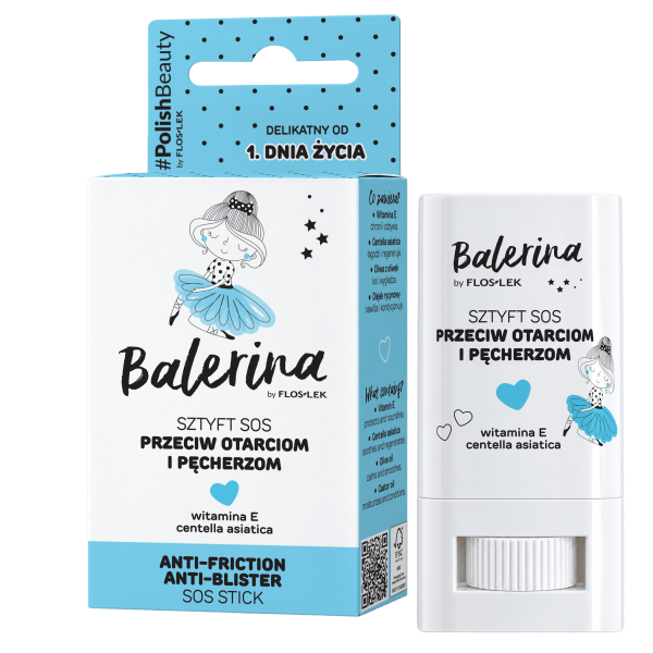 SOS stick against abrasions and blisters vitamin E centella asiatica FLOSLEK