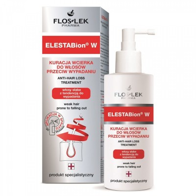 フロスレック エレスタビオンW ヘアロス トリートメント ポンプ 100ml