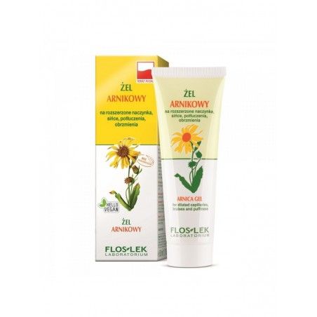 ARNICA arnica gel for bruises bruises swellings and dilated capillaries FLOSLEK 50ml