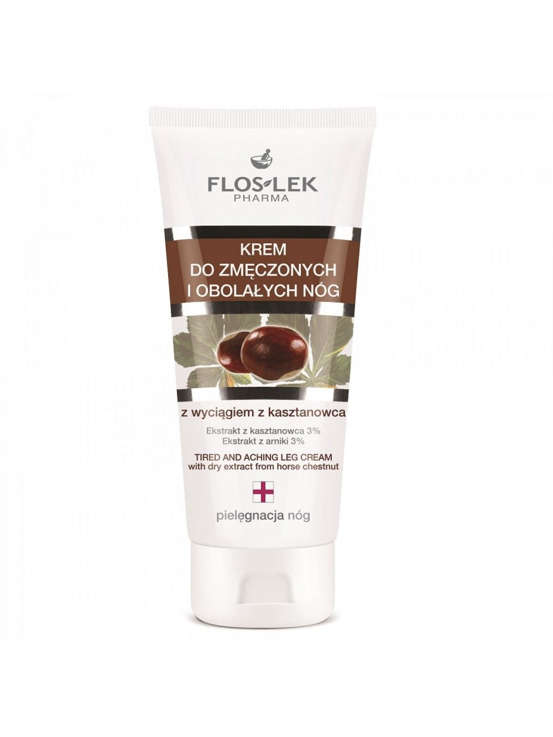 Floslek Cream for tired and achy legs with horse chestnut extract