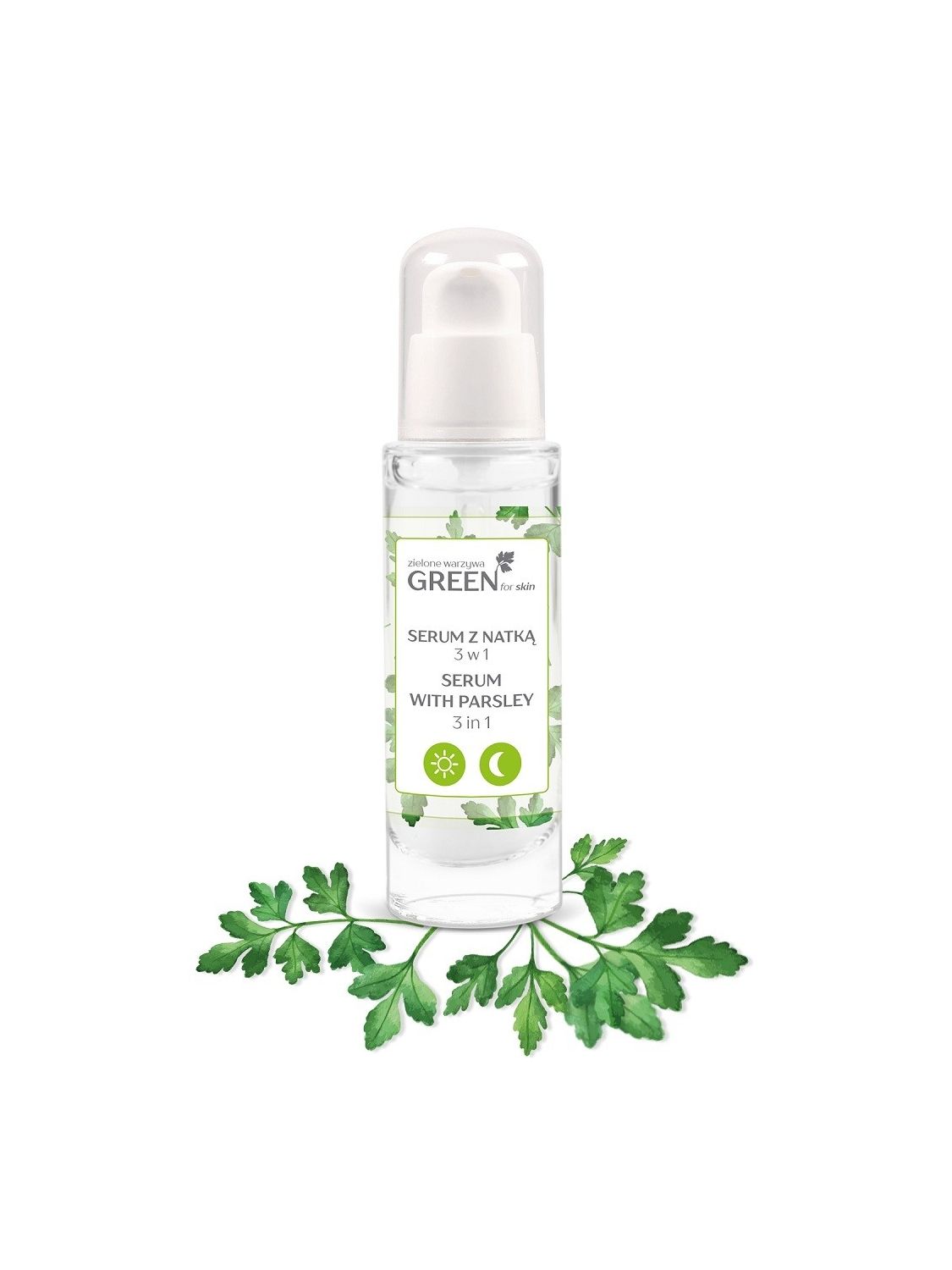 GREEN for skin Serum with natch