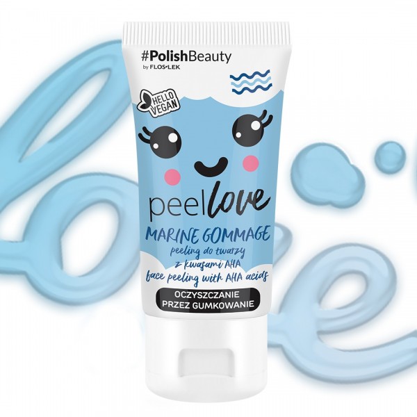 PEELLOVE MARINE GOMMAGE AHA酸配合フェイシャル・スクラブ フロスレック