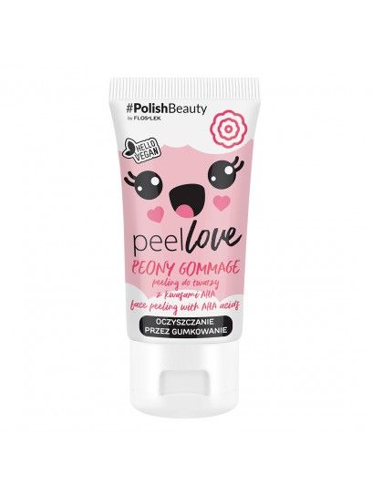 peelLOVE Peony Gommage peeling FLOSLEK