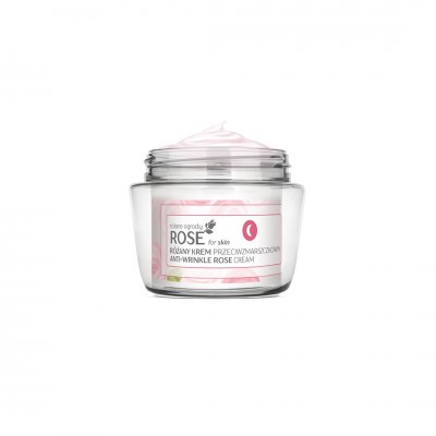 FLOSLEK Rose noční krém proti vráskám [ECO kit].