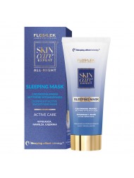 Розгладжуюча нічна маска з гіалуроновою кислотою Floslek Skin care Expert ALL NIGHT