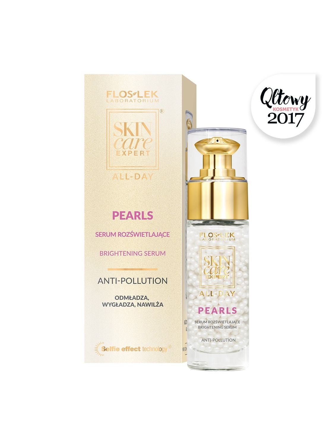 SKIN CARE EXPERT® ALL-DAY Pearls aufhellendes Serum 30 ml - Floslek