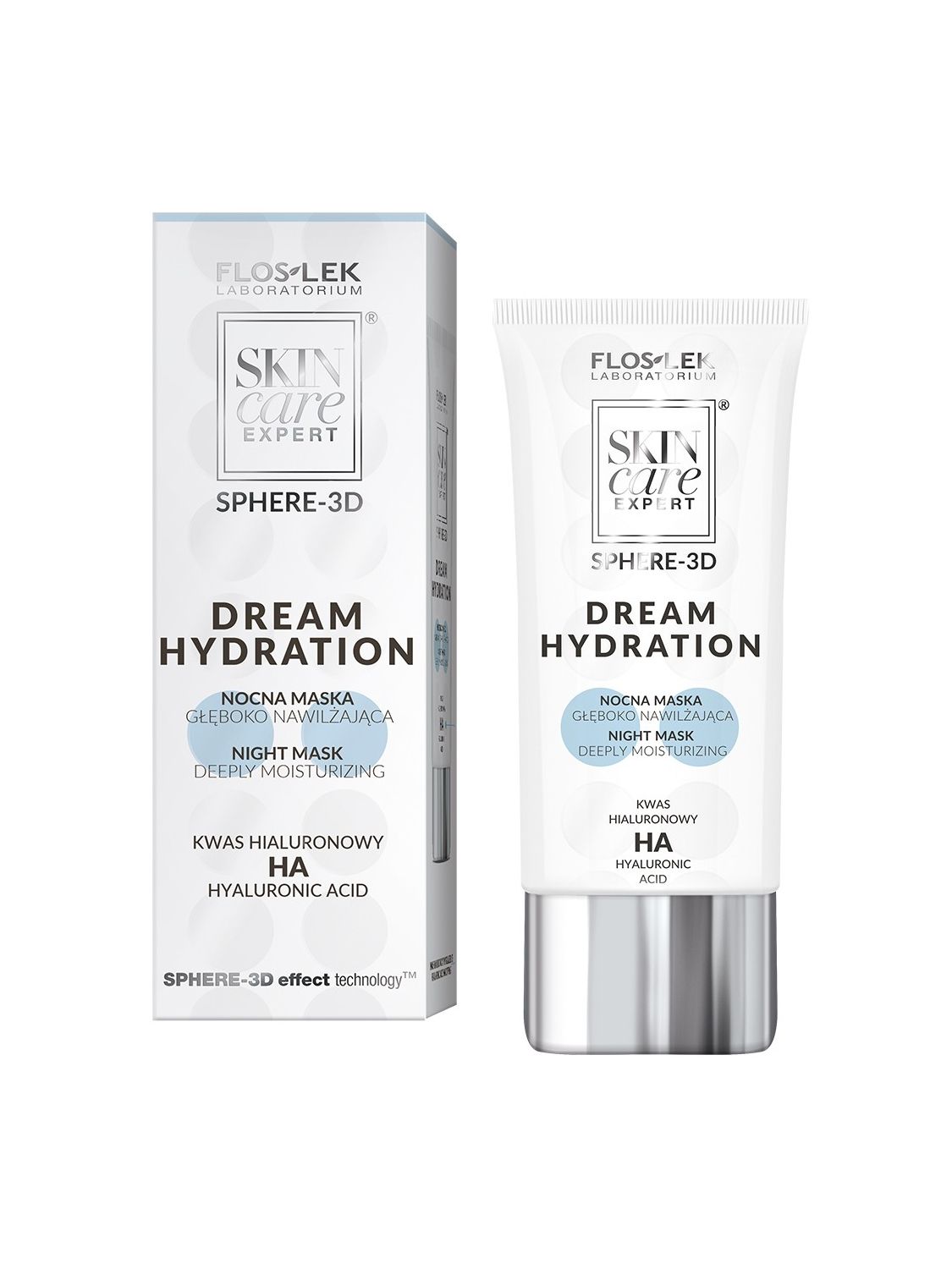 スキンケアエキスパート SPHERE-3D DREAM HYDRATION ナイトマスク ヒアルロン酸 50ml - フロスレック