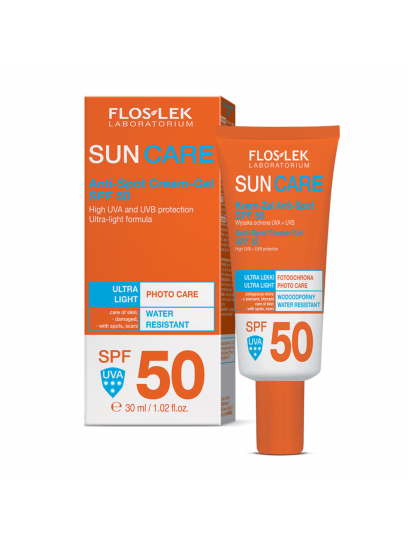 Floslek SUN CARE Anti Spot cream-gel spf 50
