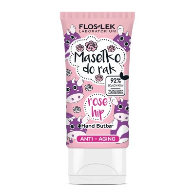 Антивозрастное масло шиповника для рук FLOSLEK