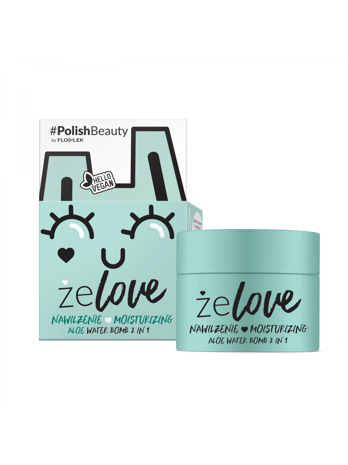 ジェラブ ハイドレーション アロエ ウォーターボム 2 in 1 - 50ml - Floslek