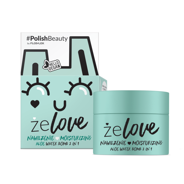 ジェラブ ハイドレーション アロエ ウォーターボム 2 in 1 - 50ml - Floslek