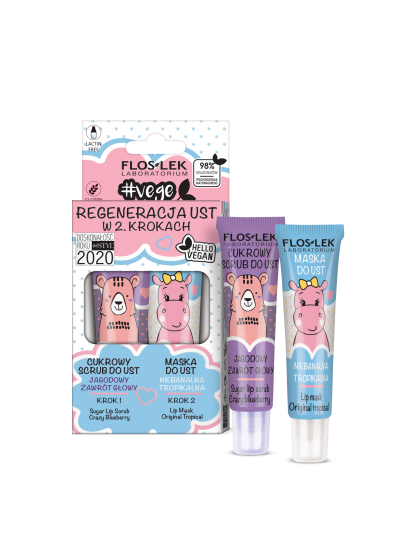 vege lip care regeneracja ust w 2 krokach FLOSLEK