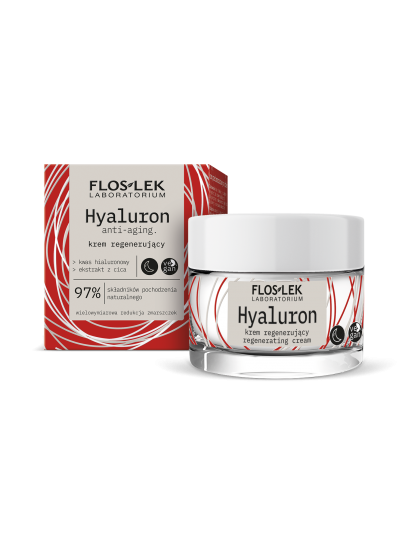 HYALURON Krem regenerujący na noc - 50 ml - Floslek