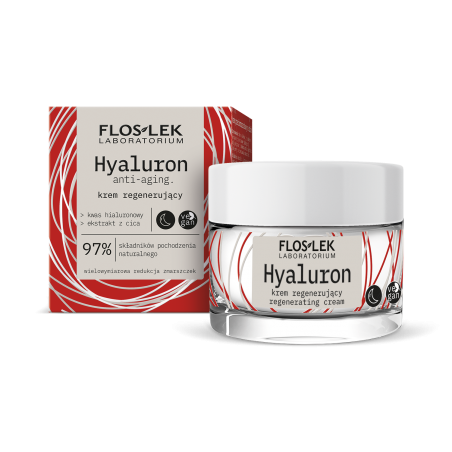 HYALURON Regenerierende Nachtcreme - 50 ml - Floslek