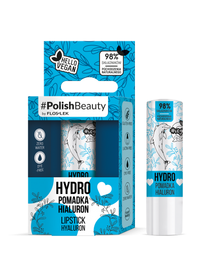 #Vege Lip Care HYDRO Pomadka Hialuron - Floslek