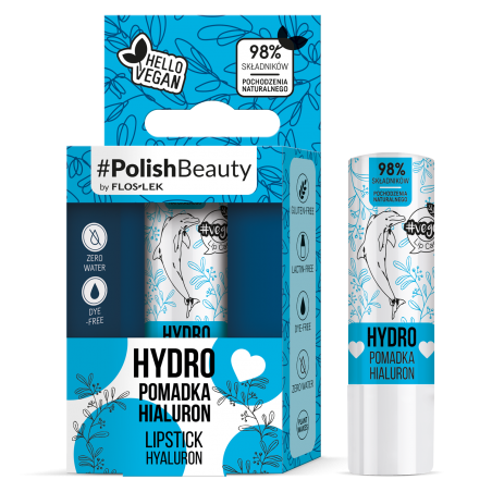 #Vege Lip Care HYDRO Hyaluron Lipstick - Floslek