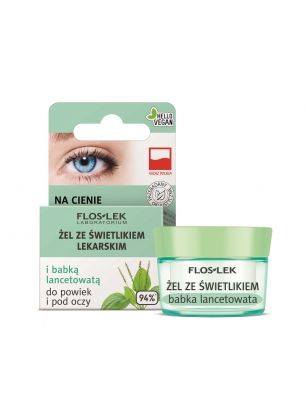Gel für Augenlider und Augenpartie mit Echinacea und Wegerich Panthenol Floslek