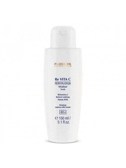 Nourishing and moisturizing makeup remover tonic with retinol Vitalizer ReVITA C Floslek