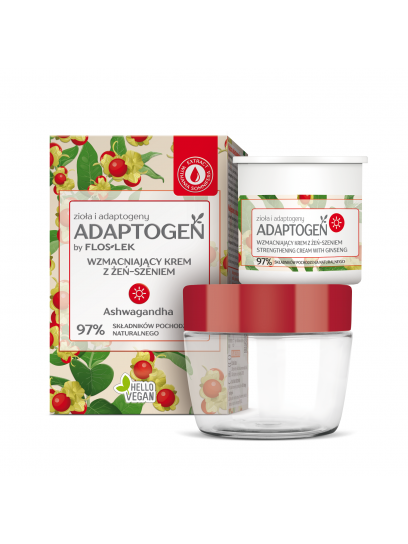 ADAPTOGEN Stärkende Tagescreme mit Ginseng Floslek 50ml