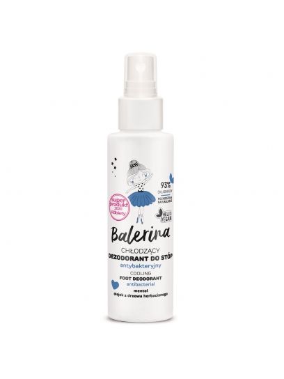 Balerina chlodzacy dezodorant do stop FLOSLEK