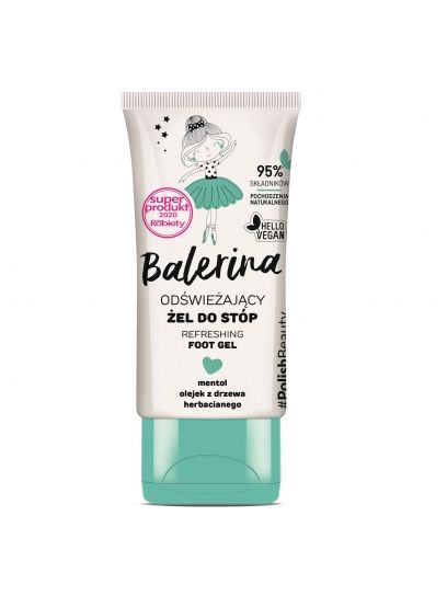 Balerina erfrischendes Fußgel Floslek