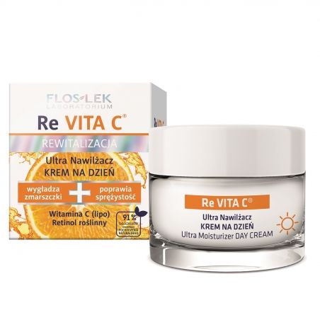 ReVITA C ultrahydratační denní krém s retinolem Floslek