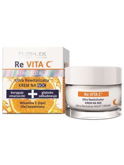 ReVITA C ultra revitalizer night cream Floslek