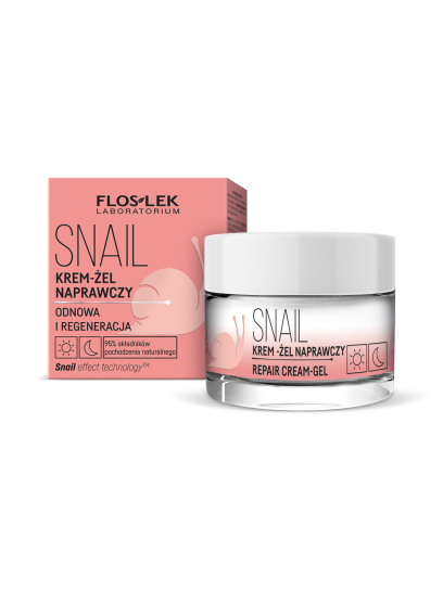 Krem-żel naprawczy ze ślimakiem 50 ml Floslek