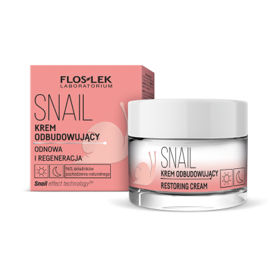SNAIL Krem odbudowujący - 50 ml - Floslek