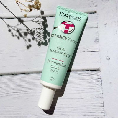 BALANCE T-зона Нормалізуючий денний крем для комбінованої шкіри SPF10 FLOSLEK 50мл